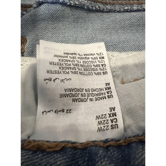 Style&Co Curvy Skinny Leg Women's size 22W  Med Wash Blue Denim Jeans - Picture 4 of 7